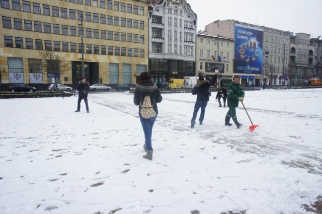 Zimowy wtorek w Poznaniu