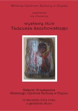 Wystawa ikon Tadeusza Szechowskiego w Otyniu 