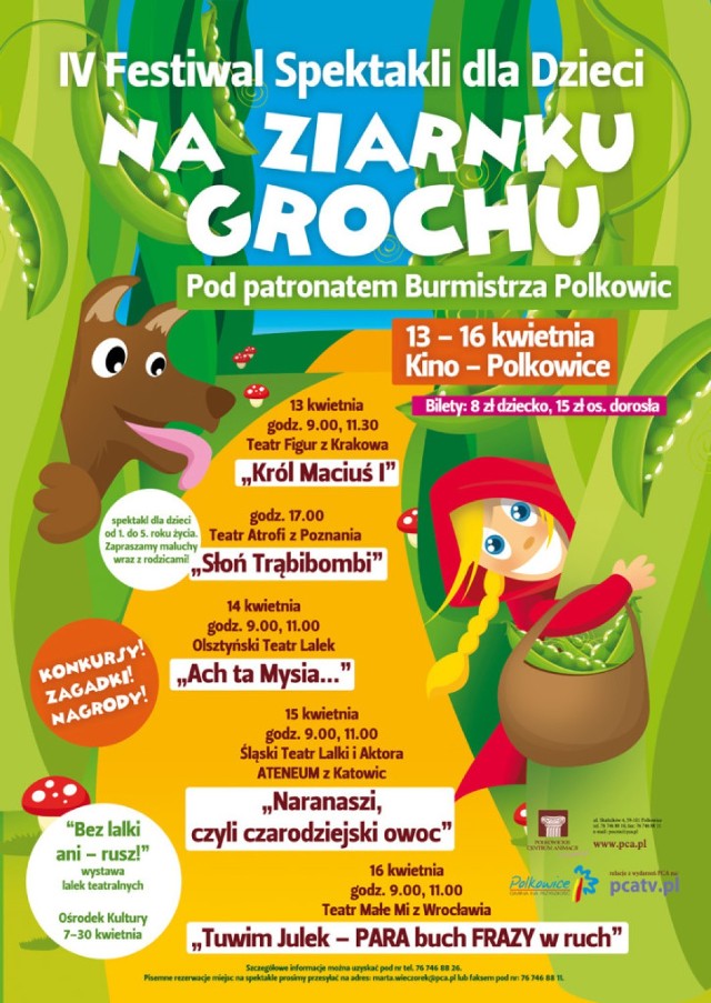 Festiwal teatralny „Na ziarnku grochu"