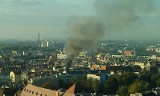 Pożar na Wildzie: 7 jednostek straży pożarnej na ul. św. Czesława