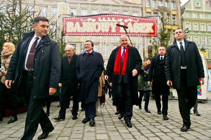 Do Wrocławia przyleciał José Manuel Barroso (ZDJĘCIA)