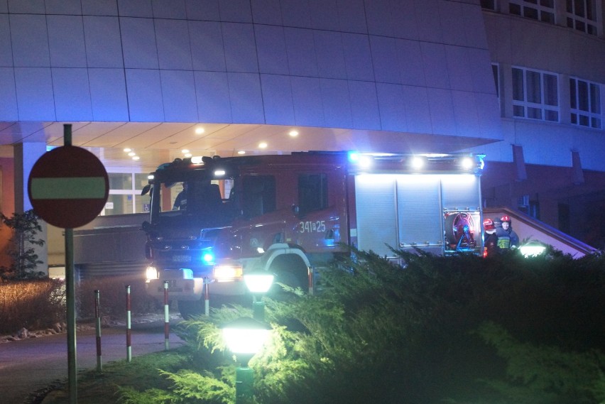 Straż pożarna interweniowała w szpitalu w Kaliszu. Powodem...