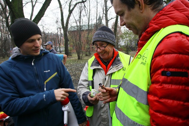 Parkrun Łódź. Bieg w parku Poniatowskiego -19 listopada 2016