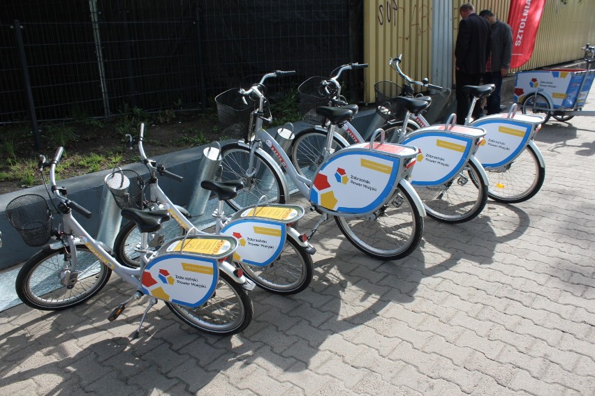 Zabrze: Pierwsi rowerzyści już skorzystali z roweru miejskiego [ZDJĘCIA]