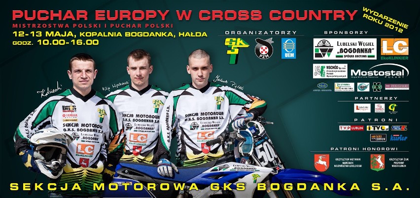 Bogdanka gotowa na motocyklistów. W weekend Puchar Europy w Cross Country