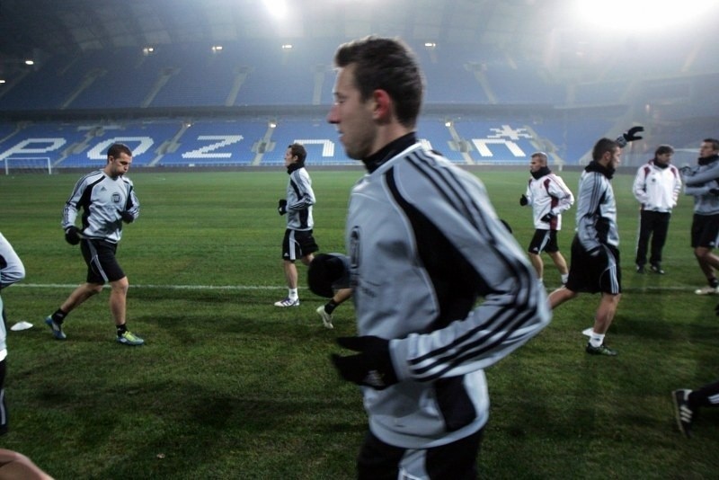 Trening reprezentacji Węgier na Stadionie Miejskim w...