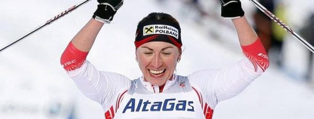 Justyny Kowalczyk wygrała w finale sprintu techniką klasyczną w zawodach Pucharu Świata w biegach narciarskich w Davos