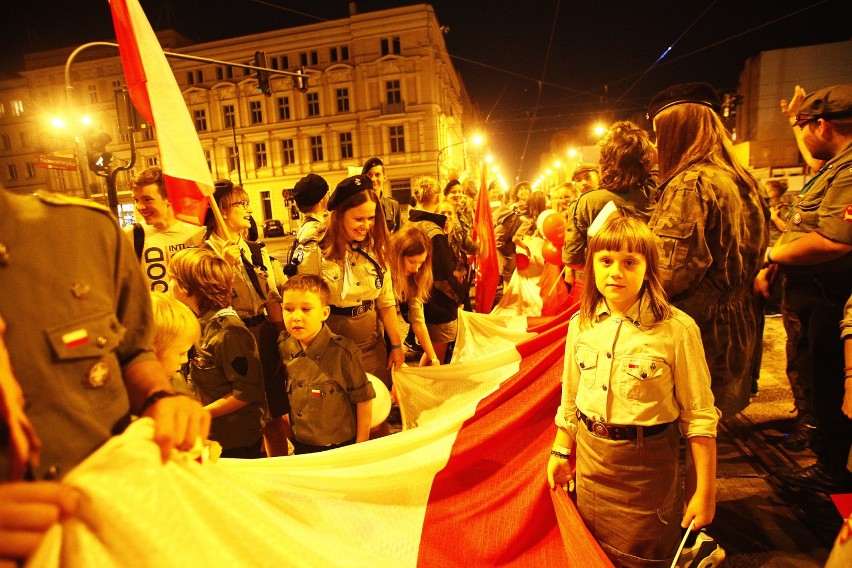 Ponad 3 tysiące harcerzy maszerowało ulicą Piotrkowską. Zobacz ZDJĘCIA