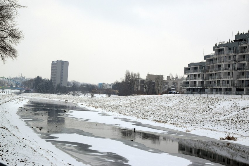 Prawdziwa zima wróciła do Rzeszowa. Mieszkańcy odśnieżają i tęsknią za wiosną. Kliknij w prawo i zobacz ZDJĘCIA