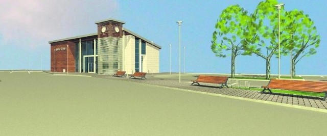 Nowy dworzec PKS ma mieć dwie kondygnacje. Zdobić go będzie wieża zegarowa. Całość będzie kosztować 4,4 mln zł