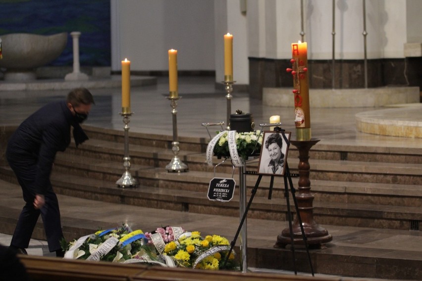 Msza żałobna odbyła się w katedrze Chrystusa Króla. Teresę...