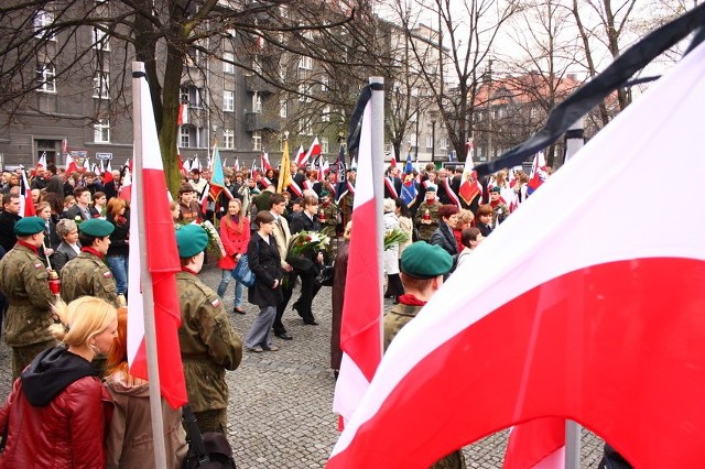 Katyński Marsz Pamięci &#8211; Katowice, 13 kwietnia 2010r.