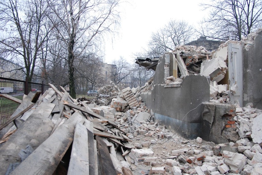 Komisariat I w Sosnowcu został zrównany z ziemią