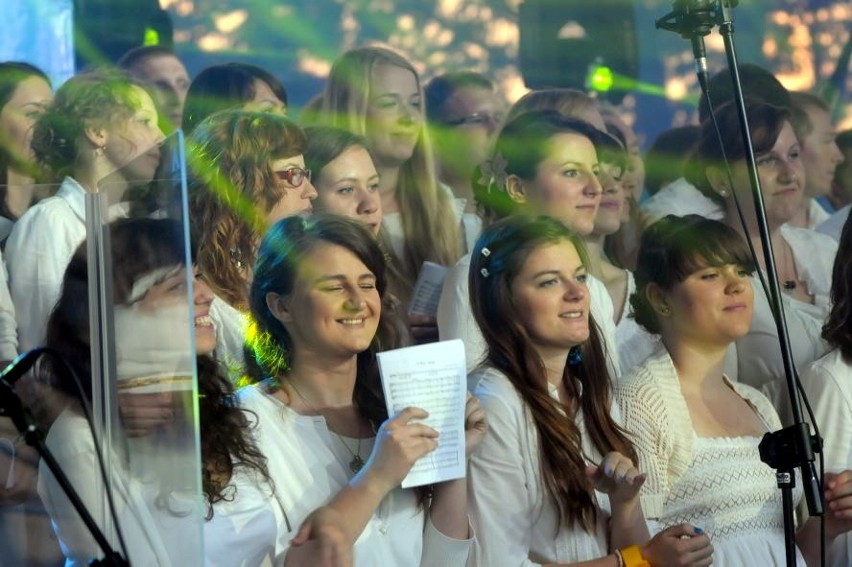 Koncert Chwały na placu Litewskim