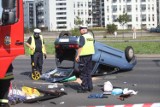 Kraków. Poważny wypadek na ul. Stella-Sawickiego. Jedna osoba nie żyje