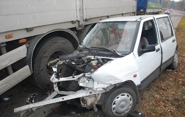 Jedna osoba zginęła w wypadku w Lubartowie