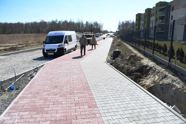 Trwa budowa ulicy Nowy Świat na osiedlu 800-lecia w Piotrkowie