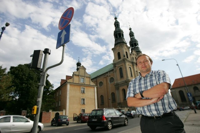 Łukasz Mikuła, przeodniczący komisji polityki przestrzennej Rady Miasta Poznania