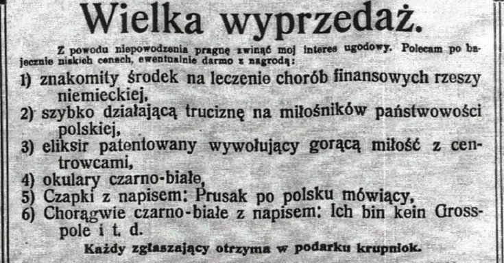 "Kuryer Śląski" z 1910 roku. W satyrycznej notce czytamy o...