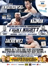 Gala Fight Night 7 - Obrona Częstochowy już 30 listopada na Zawodziu