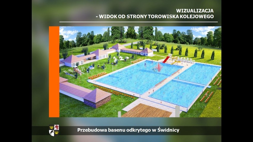 Miasto zajmie się przebudową basenu letniego. Kiedy? Nie wiadomo, ale tak ma wyglądać! (WIZUALIZACJE)