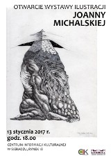 Wystawa ilustracji Joanny Michalskiej w sieradzkim Centrum Informacji Kulturalnej. Otwarcie 13.01