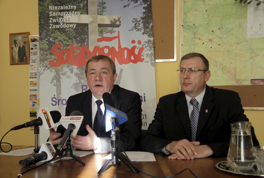 Lubelska Solidarność broni krzyża w Sejmie