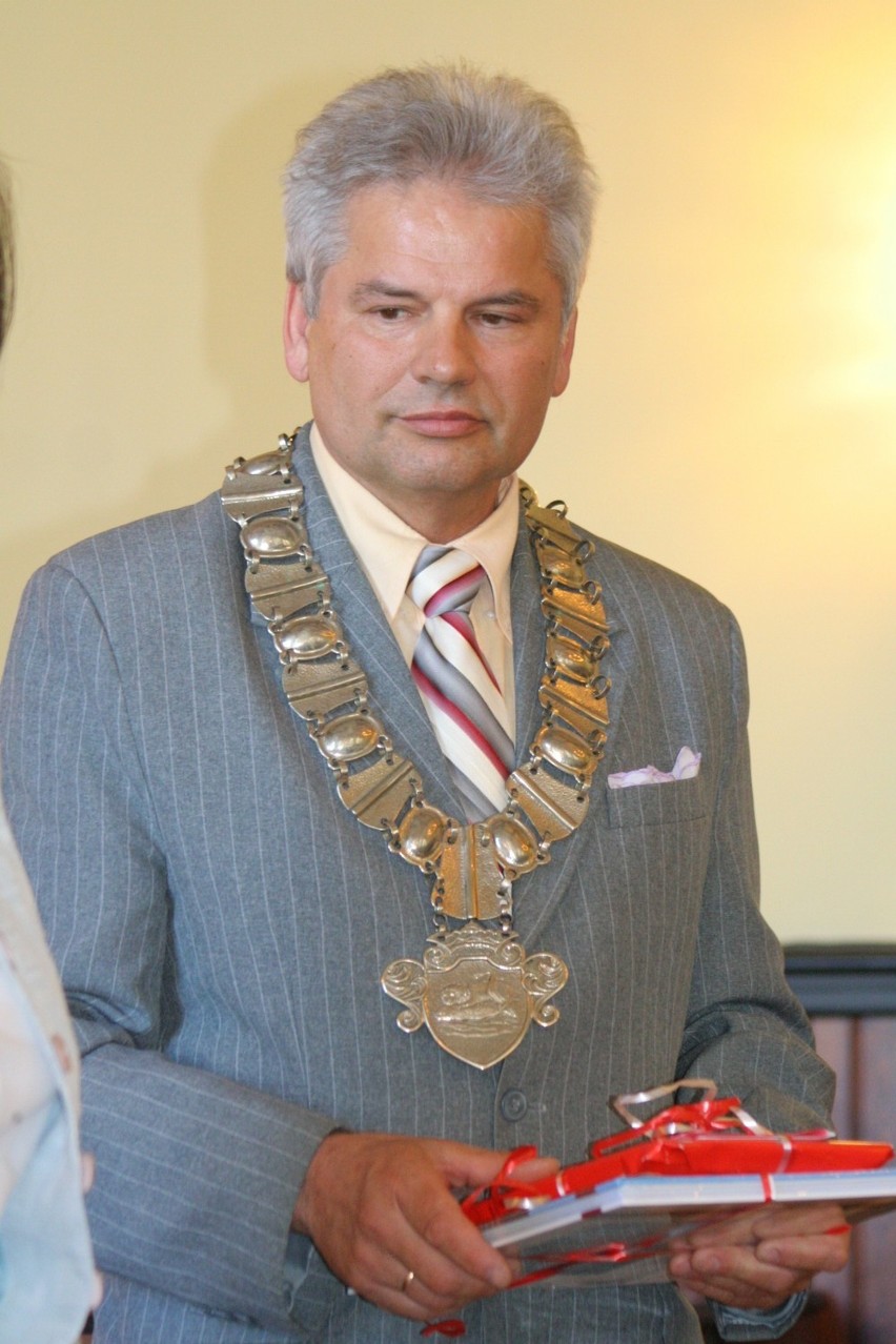 Marek Rintz, burmistrz Pucka.