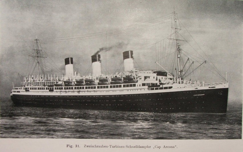 RMS Cap Arcona - "Królowa Południowego Atlantyku"