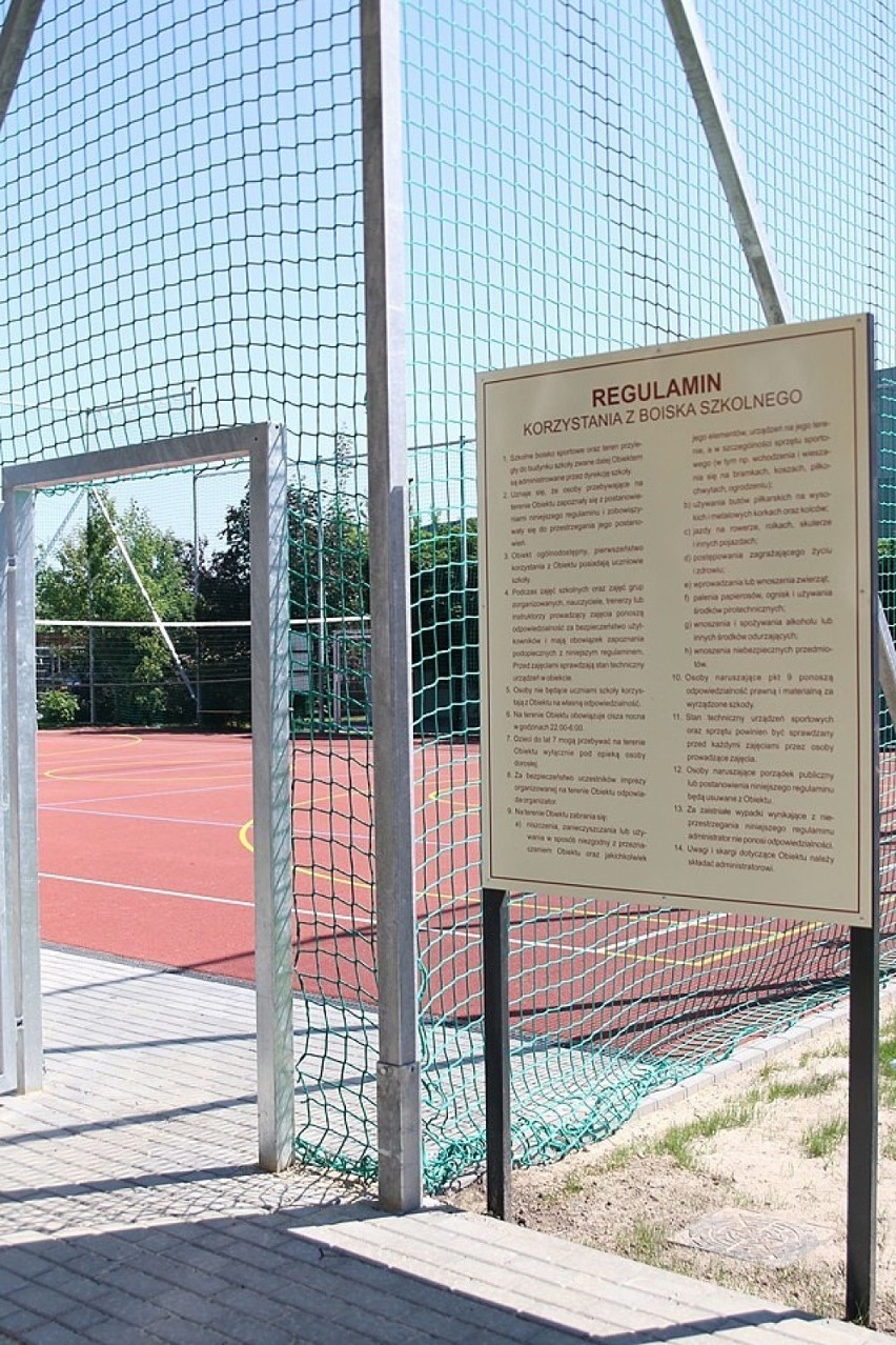 Nowe boisko powstało przy Szkole Podstawowej nr 1 w Kaliszu