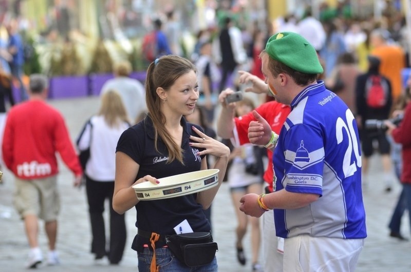 Euro 2012: Tysiące kibiców z Irlandii i Chorwacji w Poznaniu [ZDJĘCIA]