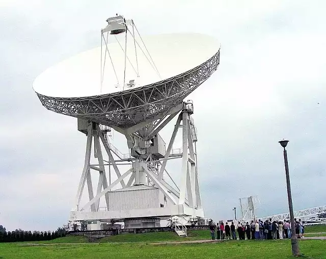 Pomorski radioteleskop ma być większy od prezentowanego na zdjęciu, który mieści się w Piwnicach