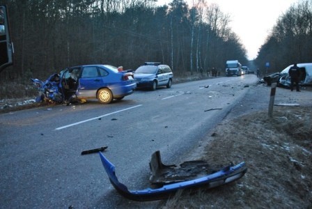 Tarce-Lubinia Mała: Śmiertelny wypadek. Jedna osoba nie żyje.