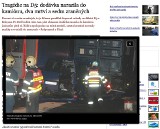 Bus z Lublińca miał wypadek na autostradzie pod Pragą. Dwie osoby nie żyją