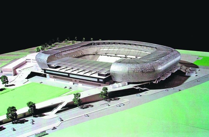 Stadion w Lwowie jest dopiero w powijakach