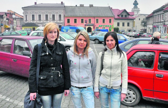 Paulina, Klaudia i Joanna chcą, aby Wadowice stworzyły więcej miejsc do parkowania