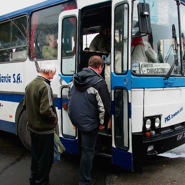 To jeden z ostatnich kursów PKS, jaki odjechał z Zawiercia do Chruszczobrodu