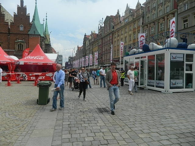 Sobota we wrocławskiej strefie kibica (ZDJĘCIA)