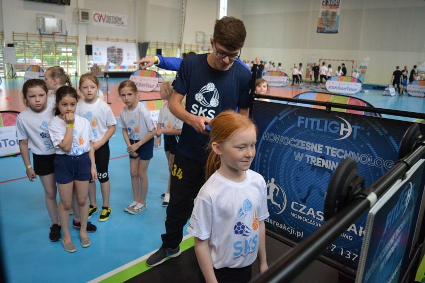 400 uczniów wzięło udział w imprezie SKS on Tour w Ostrowie Wielkopolskim