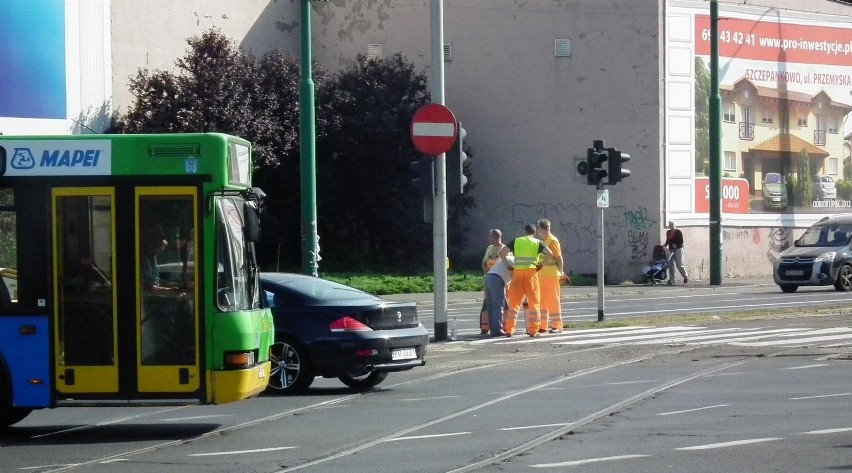 Awarię na skrzyżowaniu Garbar i Estkowskiego pracownicy...