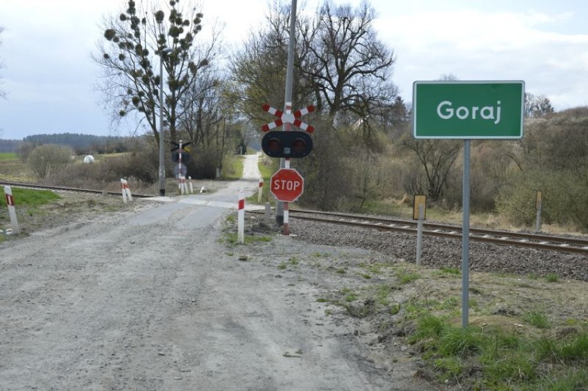 Wyłączony przejazd kolejowy w Koniecwałdzie