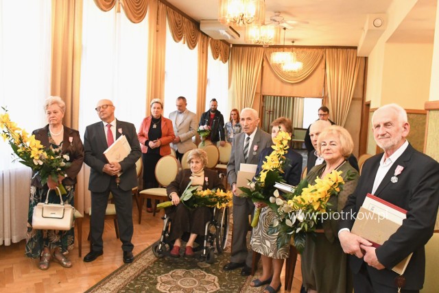 Diamentowe i Złote Gody w Piotrkowie świętowało pięć par małżeńskich