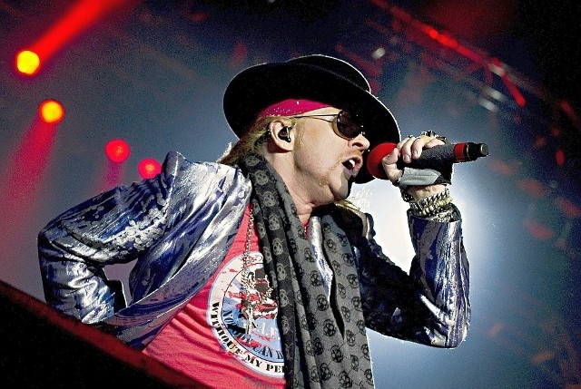 W 2012 roku w Rybniku wystąpił zespół Guns N' Roses