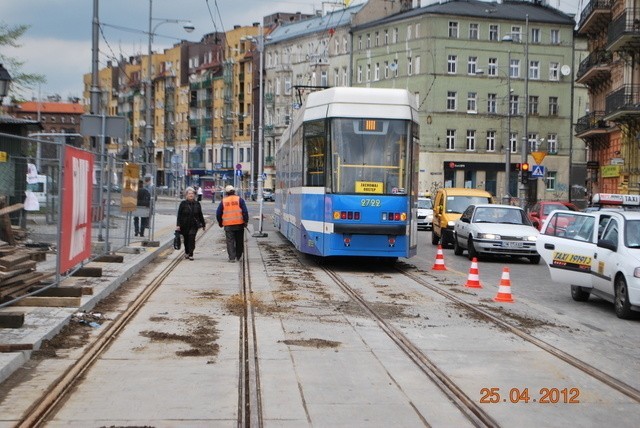 Była próba, a od soboty tramwaje wrócą na mosty Młyńskie (ZDJĘCIA)