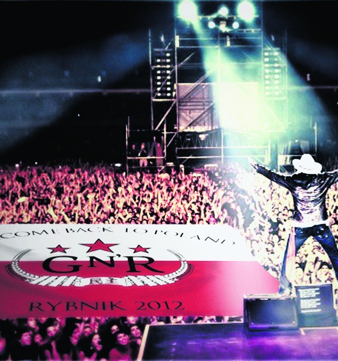 Na rybnicki koncert Guns N' Roses, fani chcą przygotować...
