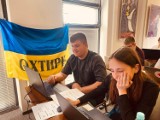 Uczniowie z Ukrainy uczą się programowania w Lesznie  