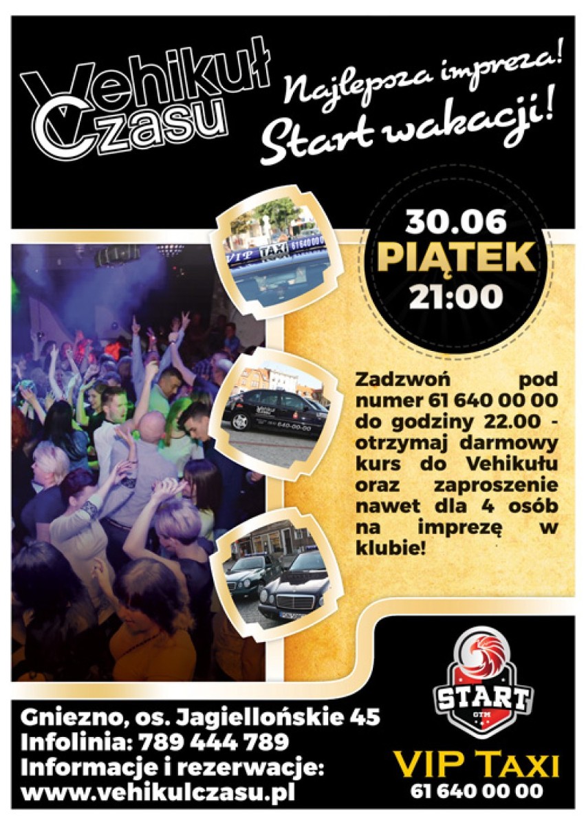 Początek - 21.00. Taneczne rytmy szeroko rozumianej muzyki...