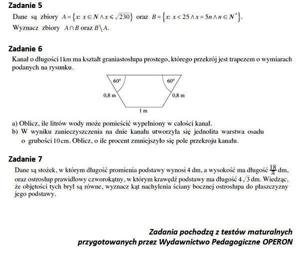 Matura 2012: Test z matematyki. Powtórz z nami przed maturą