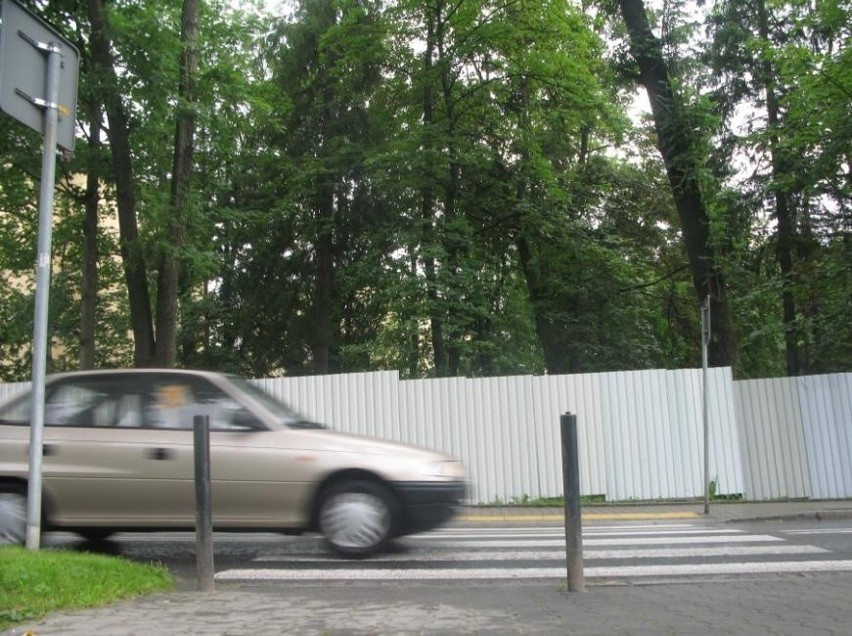 Zielony park położony przy ulicy Jagiellońskiej został już...