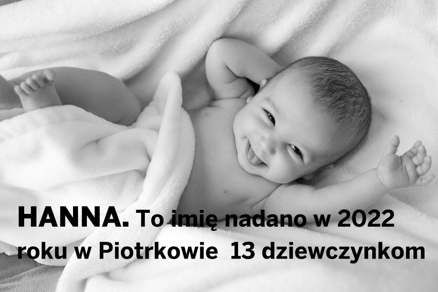 Najpopularniejsze imiona nadawane dzieciom w 2022 w...